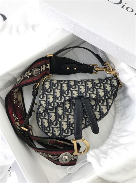 christian dior saddle bag with guitar strap|christian dior saddle bag price.